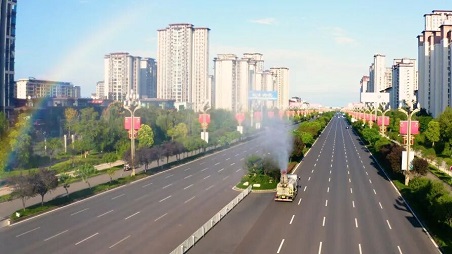 智慧城市管家 美麗中國(guó)人居丨盈峰環(huán)境護(hù)航大美仁壽生態(tài)畫(huà)卷